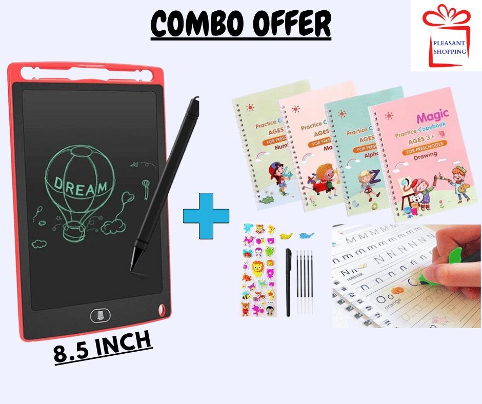 8.5 LCD Writing Tablet & Magic Book Set