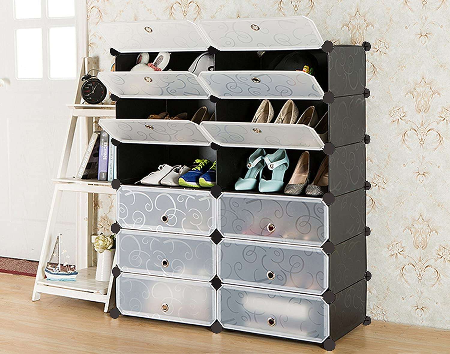12 Cube Shoe Cabinet Organizer